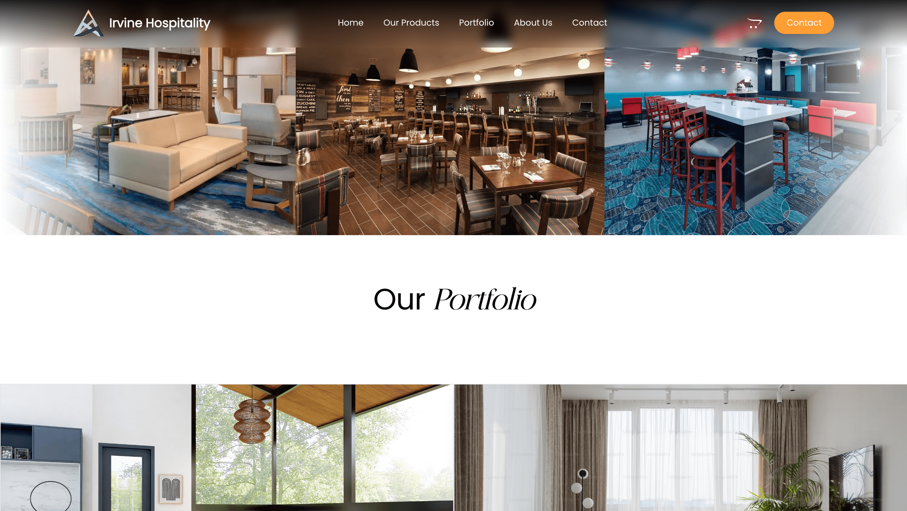Irvine Hospitality — Service overview with brand submittals and value engineering