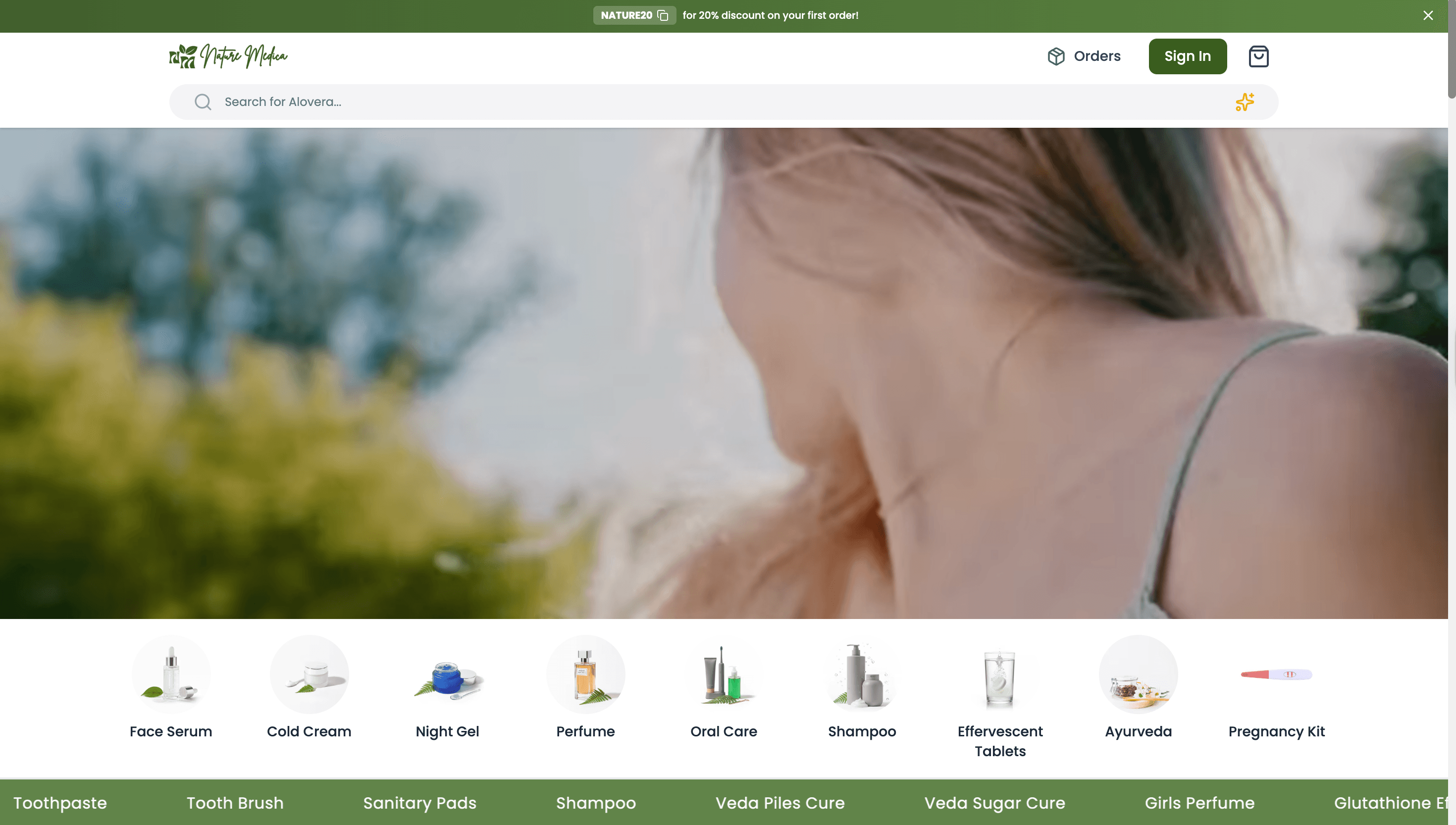Nature Medica — Ayurvedic E-Commerce Ecosystem